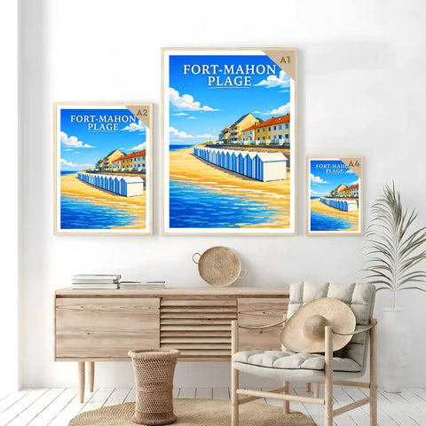 Affiche - Fort-Mahon-Plage