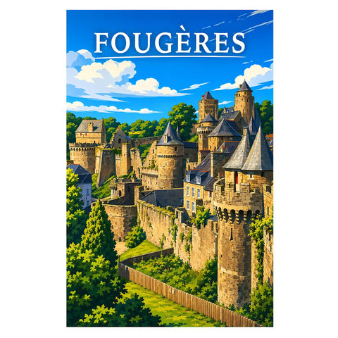 Affiche - Fougères