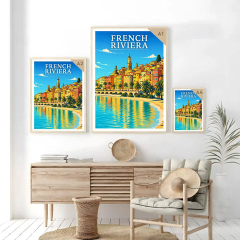 Affiche - French Riviera