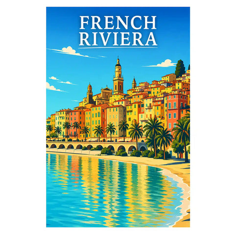 Affiche - French Riviera