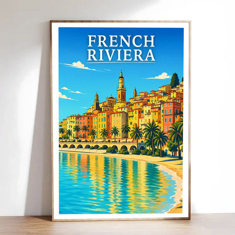 Affiche - French Riviera