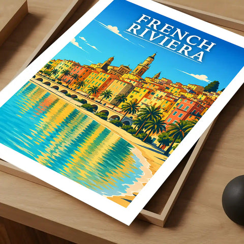 Affiche - French Riviera