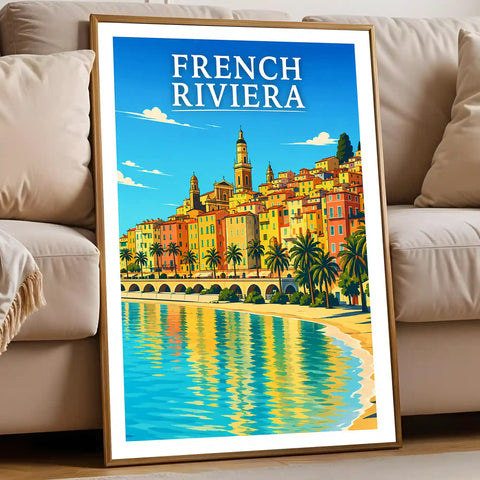 Affiche - French Riviera