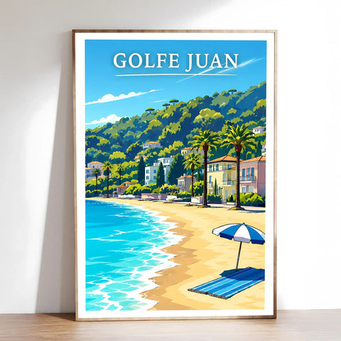 Affiche - Golfe Juan