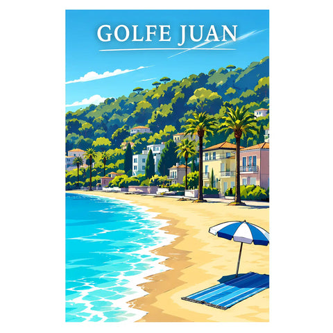 Affiche - Golfe Juan