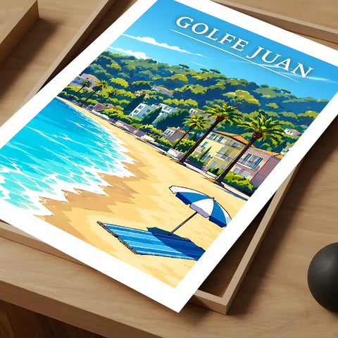 Affiche - Golfe Juan