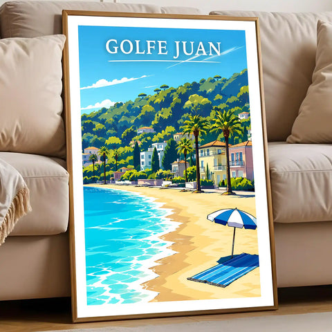 Affiche - Golfe Juan