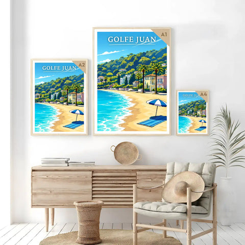 Affiche - Golfe Juan
