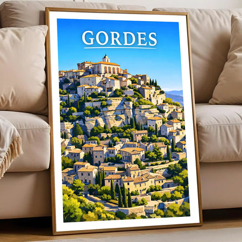 Affiche - Gordes