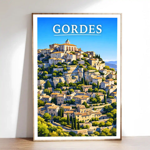 Affiche - Gordes