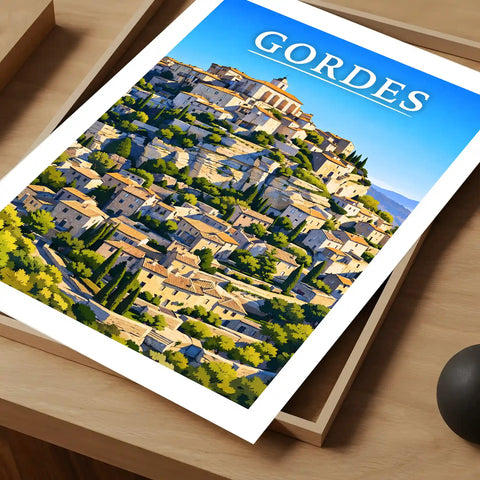 Affiche - Gordes