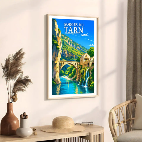 Affiche - Gorges du Tarn
