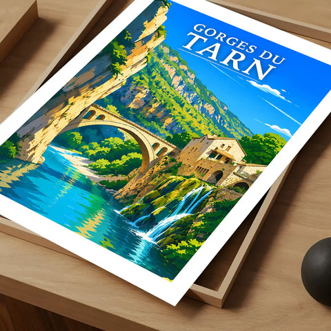Affiche - Gorges du Tarn