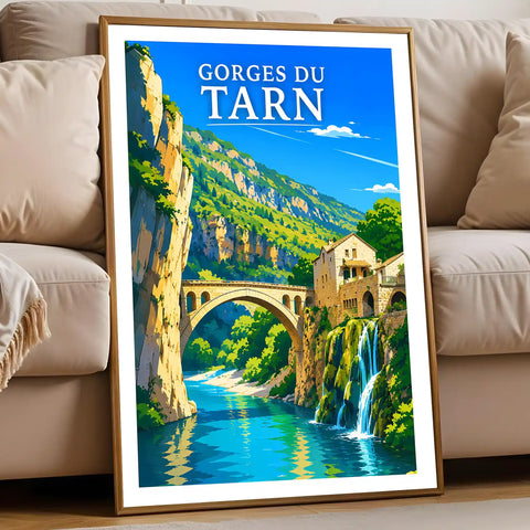 Affiche - Gorges du Tarn