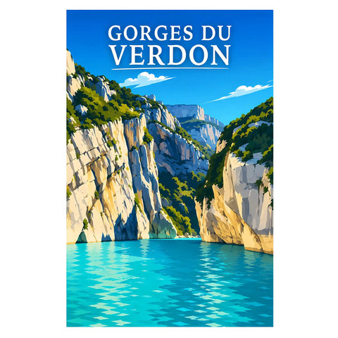 Affiche - Gorges du Verdon