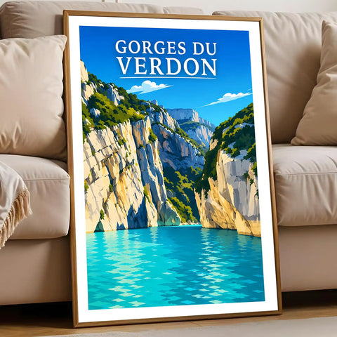 Affiche - Gorges du Verdon