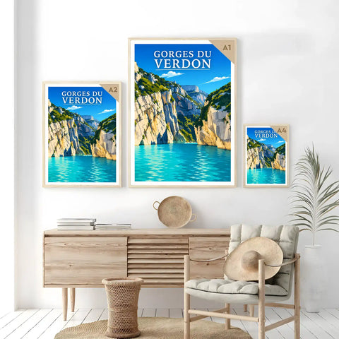 Affiche - Gorges du Verdon