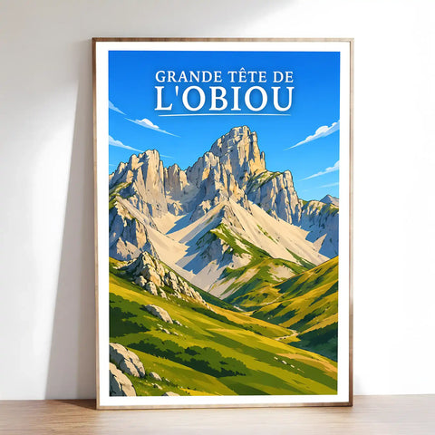 Affiche - Grande Tête de l'Obiou