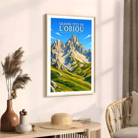 Affiche - Grande Tête de l'Obiou