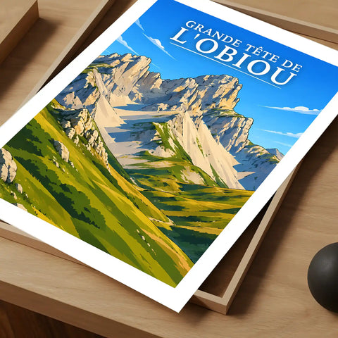 Affiche - Grande Tête de l'Obiou