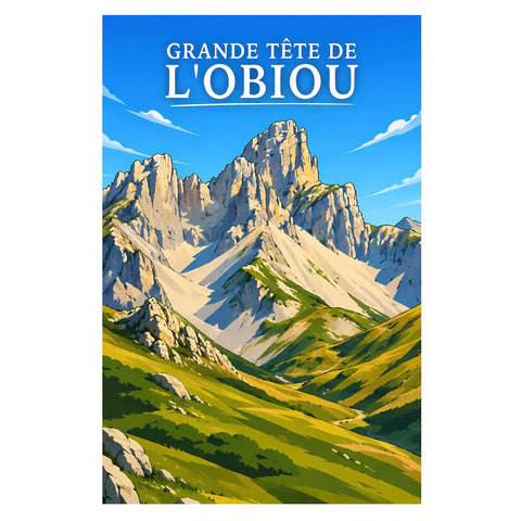 Affiche - Grande Tête de l'Obiou