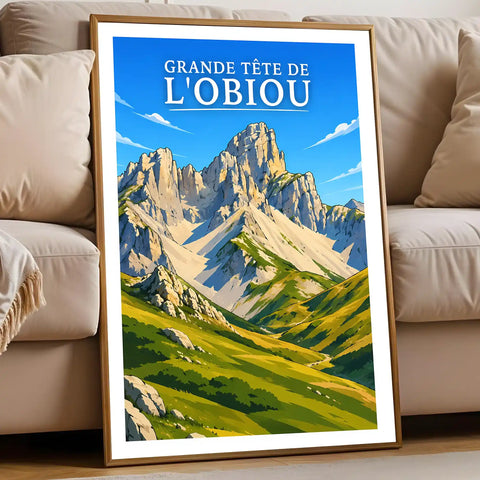 Affiche - Grande Tête de l'Obiou