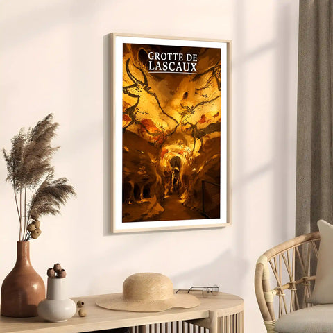 Affiche - Grotte de Lascaux