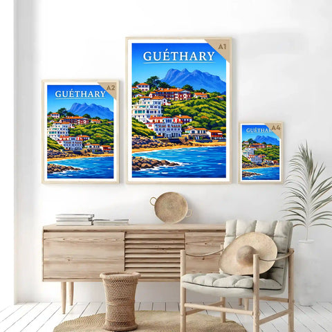 Affiche - Guéthary