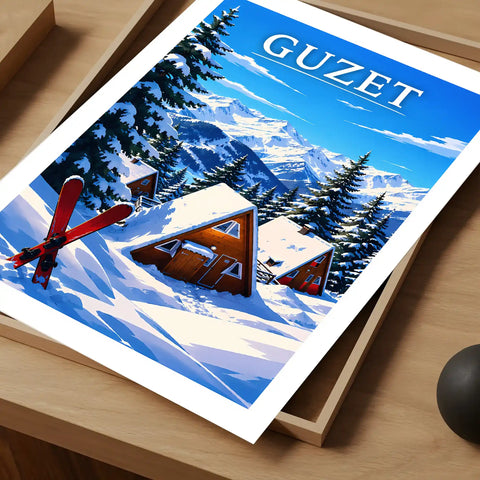 Affiche - Guzet