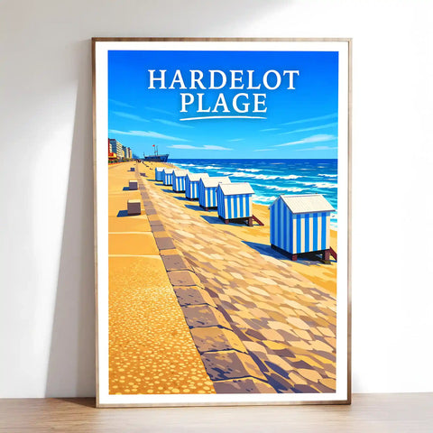 Affiche - Hardelot-Plage