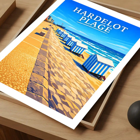 Affiche - Hardelot-Plage