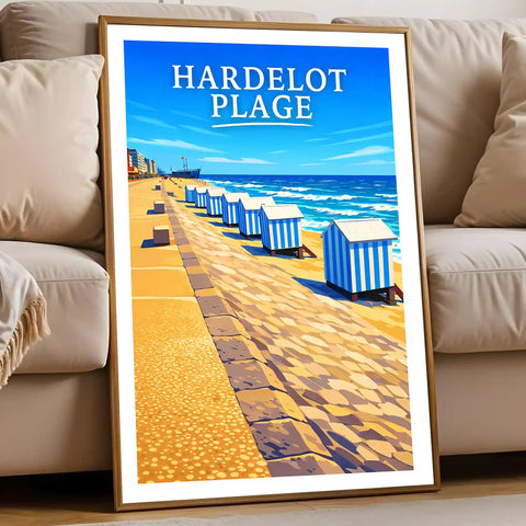 Affiche - Hardelot-Plage