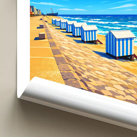 Affiche - Hardelot-Plage