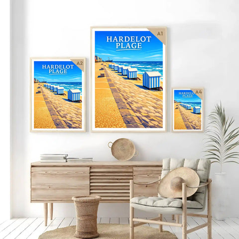 Affiche - Hardelot-Plage