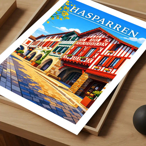 Affiche - Hasparren
