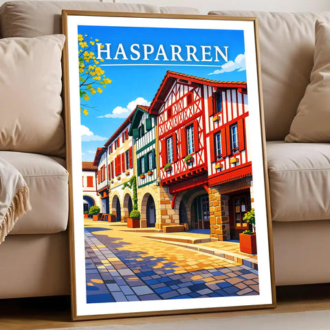 Affiche - Hasparren