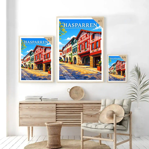 Affiche - Hasparren