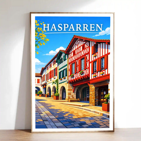 Affiche - Hasparren