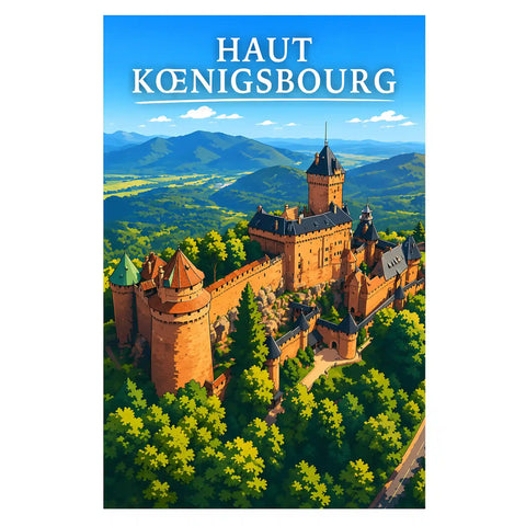Affiche - Haut-Kœnigsbourg