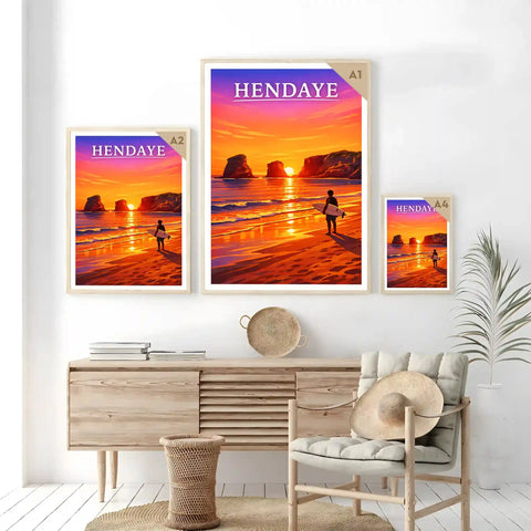 Affiche - Hendaye