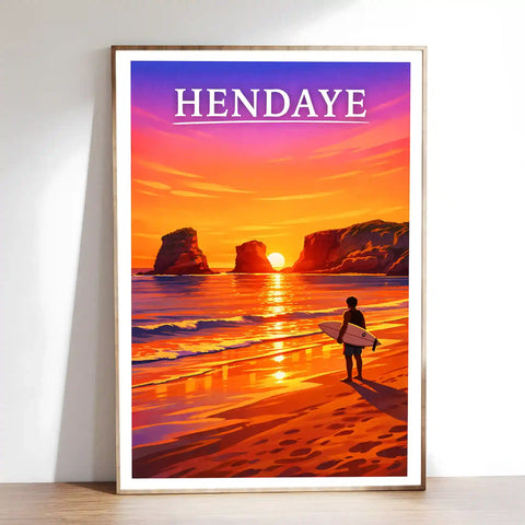 Affiche - Hendaye