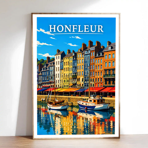 Affiche - Honfleur