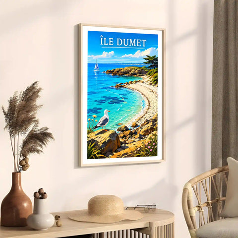 Affiche - Île Dumet
