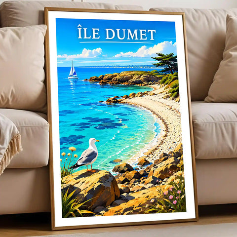 Affiche - Île Dumet