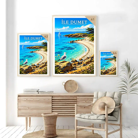 Affiche - Île Dumet