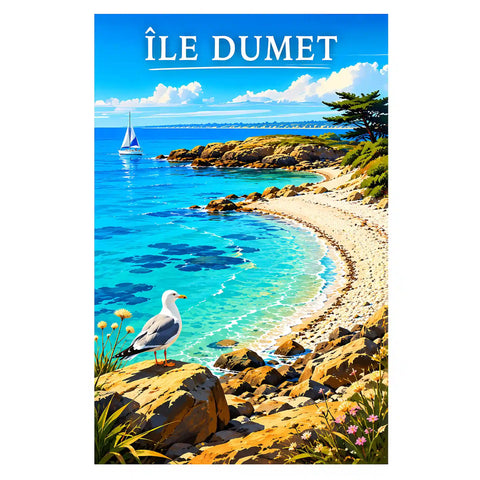 Affiche - Île Dumet