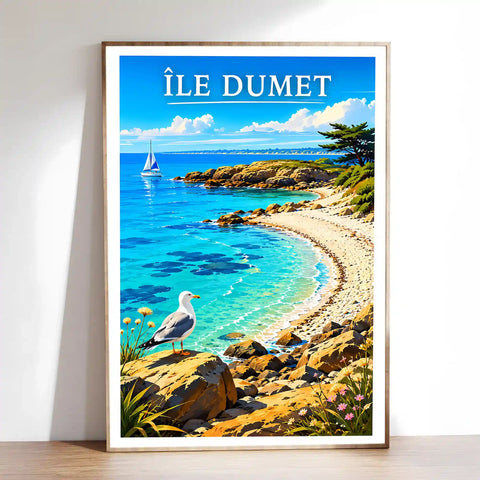 Affiche - Île Dumet