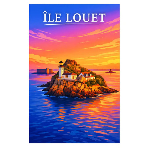 Affiche - Île Louet