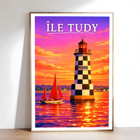 Affiche - Île Tudy