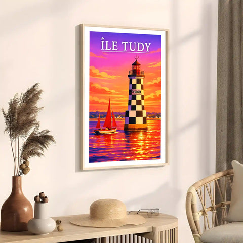 Affiche - Île Tudy